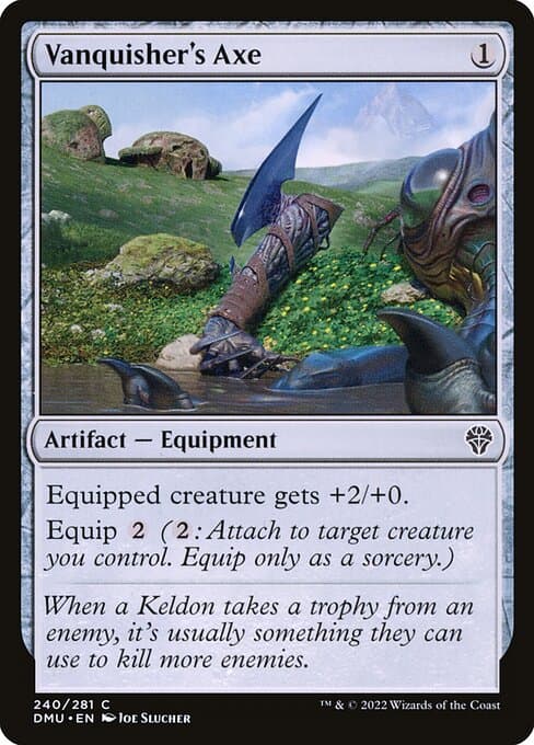 Vanquisher's Axe 2022 Magic: The Gathering Dominaria United