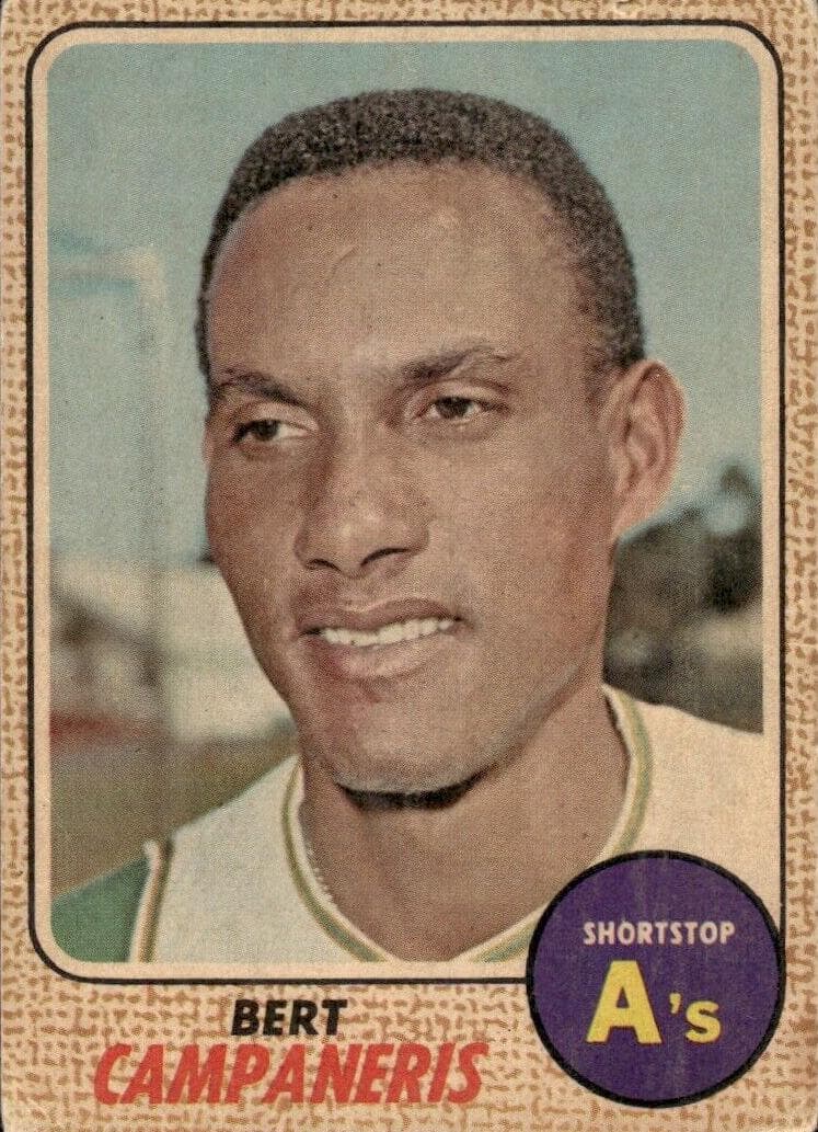 Bert Campaneris 1968 topps Topps Venezuelan
