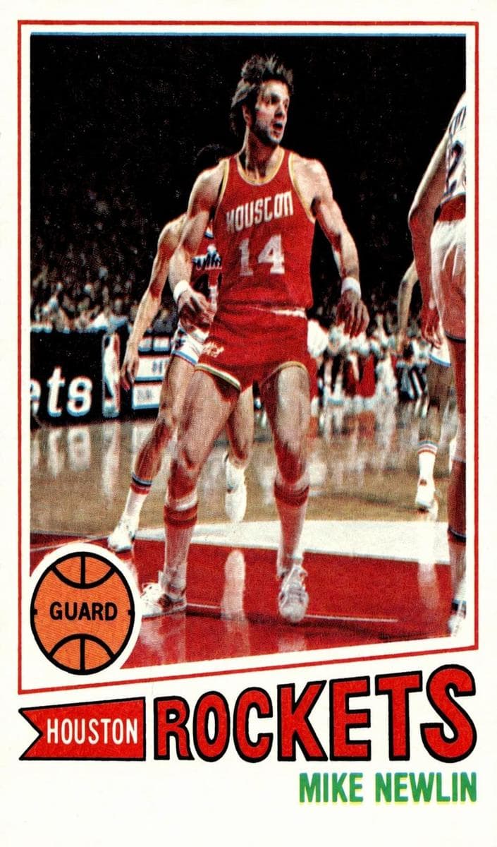 Mike Newlin 1977 topps Topps
