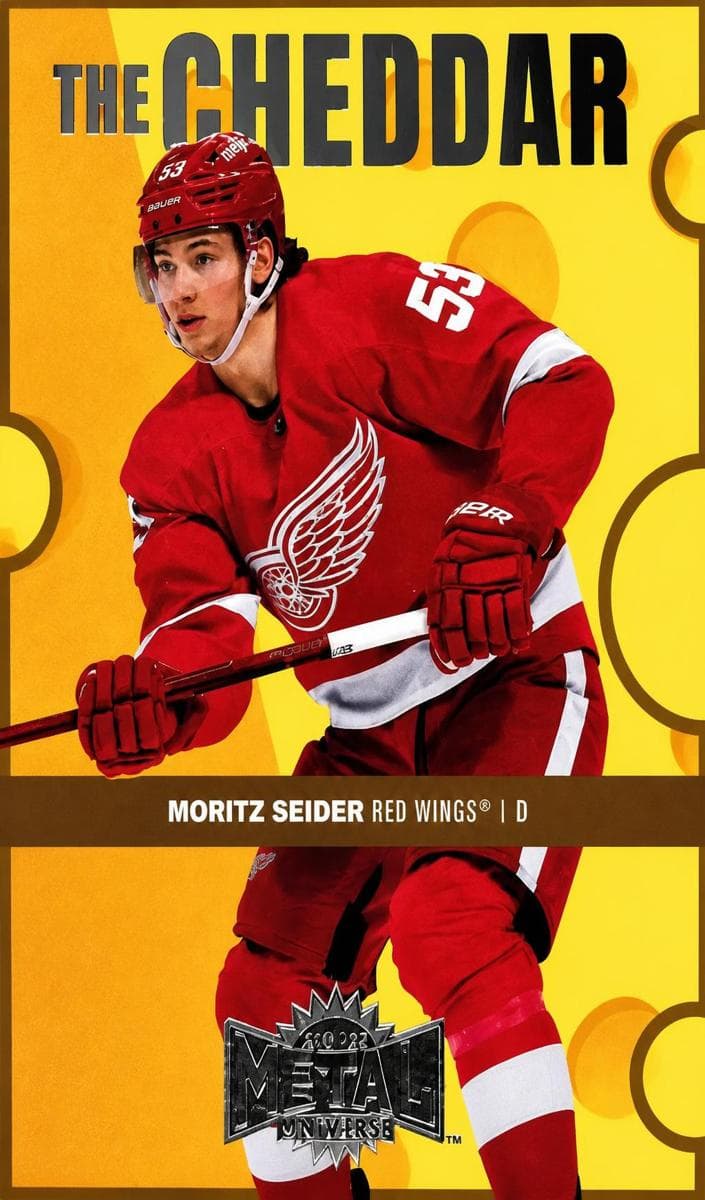Moritz Seider 2021 fleer SkyBox Metal Universe