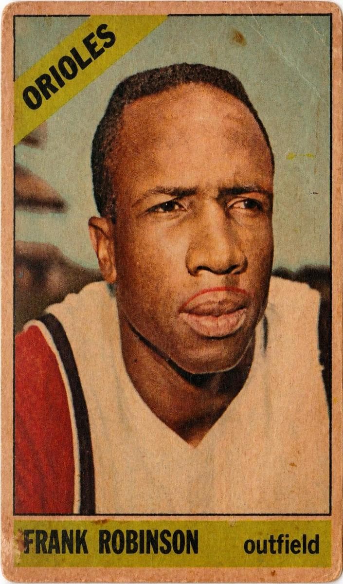 Frank Robinson 1966 topps Topps Venezuelan