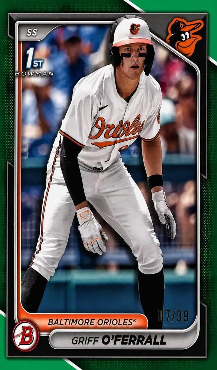 Griff O'Ferrall trading card