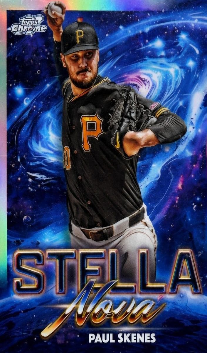 Paul Skenes 2025 topps Topps Cosmic Chrome