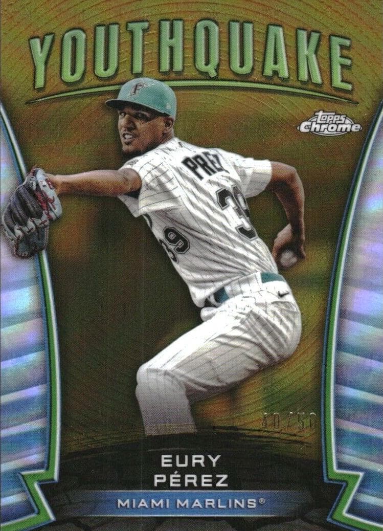 Eury Perez 2024 topps Topps Chrome