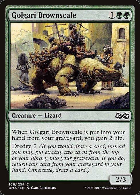 Golgari Brownscale 2005 Magic: The Gathering Ravnica