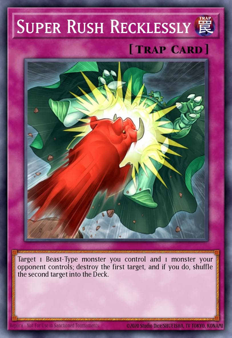 Super Rush Recklessly 2025 Yu-Gi-Oh! Justice Hunters