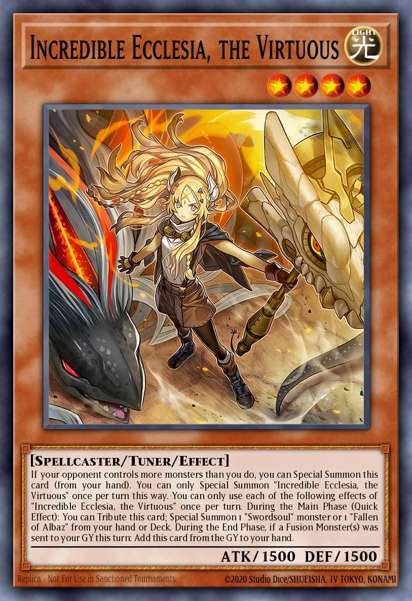 Incredible Ecclesia, the Virtuous #CH01-EN002