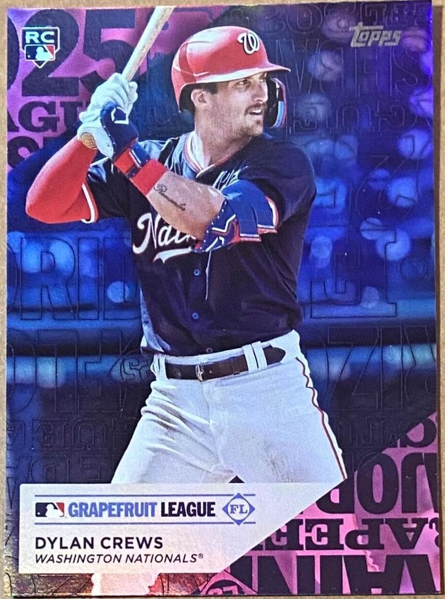 Dylan Crews 2025 topps Topps