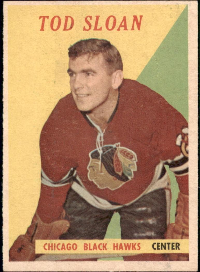 Tod Sloan 1958 topps Topps