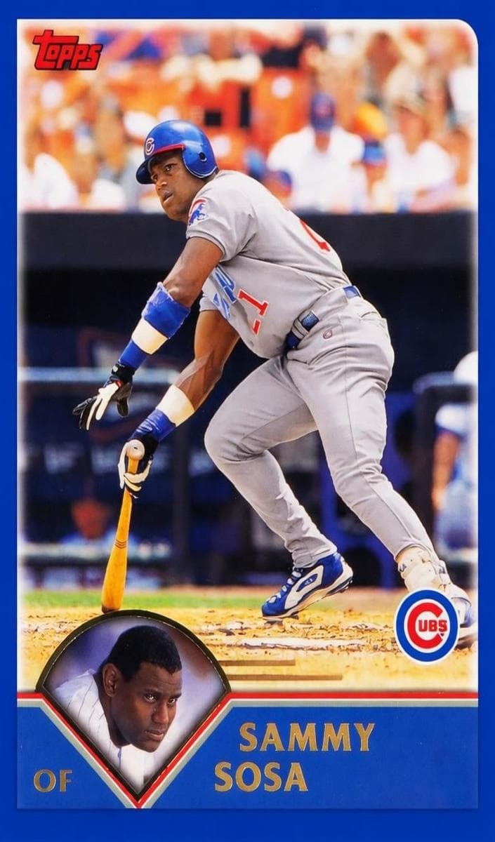 Sammy Sosa 2003 topps Topps