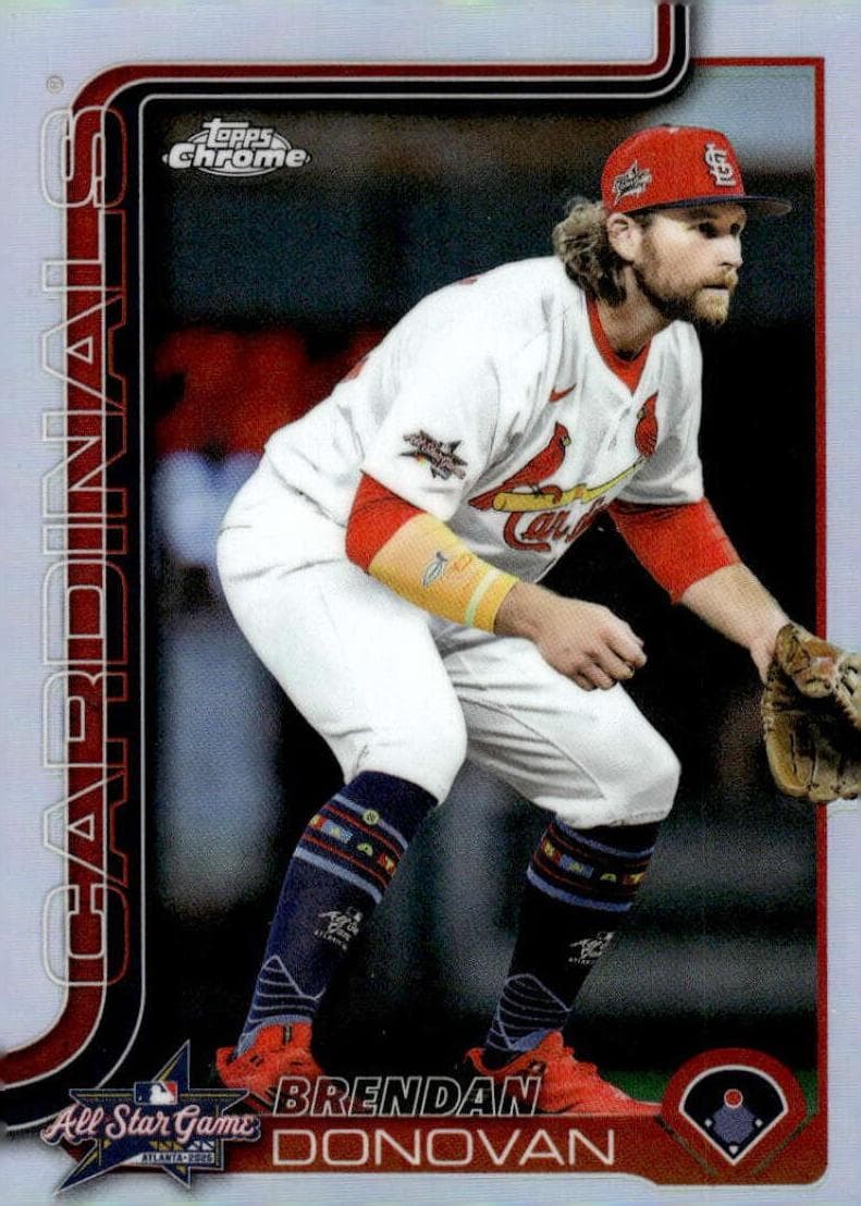 Brendan Donovan 2025 topps Topps Chrome Update