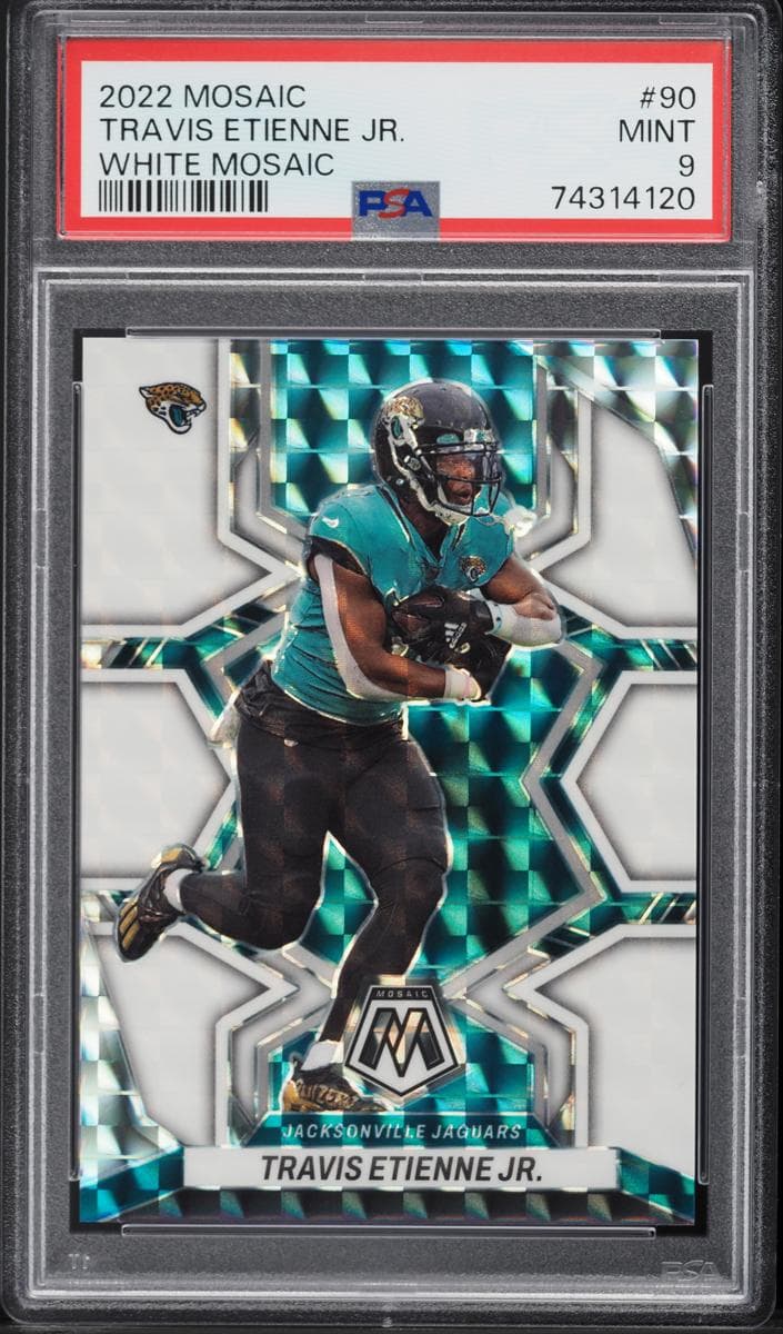 Travis Etienne Jr 2022 panini Panini Mosaic
