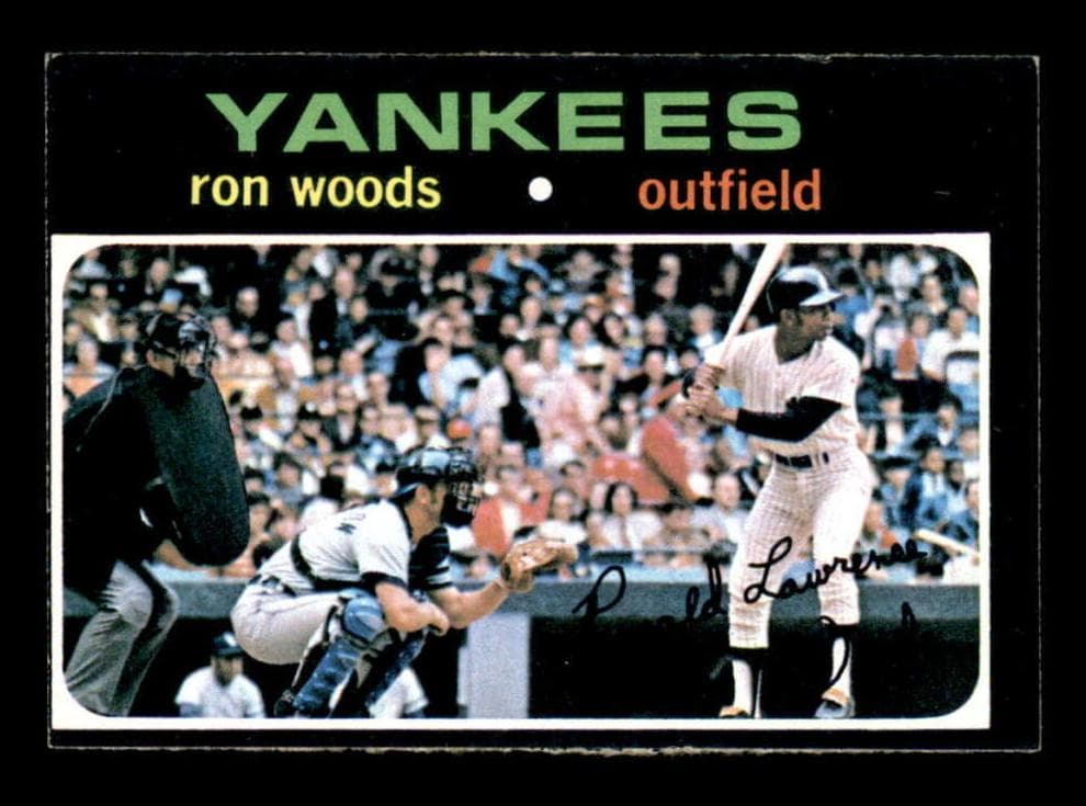 Ron Woods 1971 topps Topps