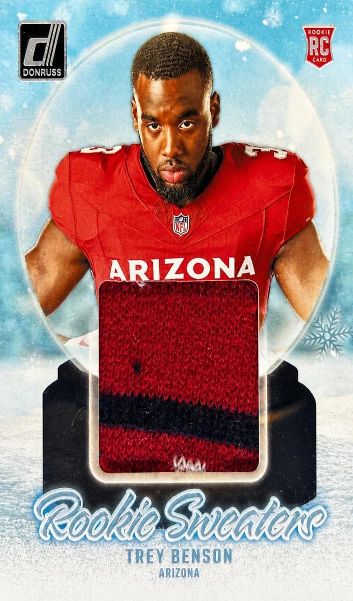 Trey Benson 2024 panini Donruss