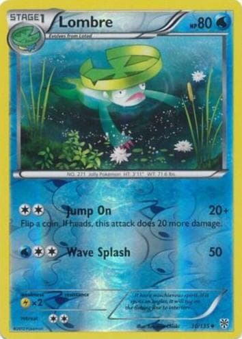 Lombre trading card