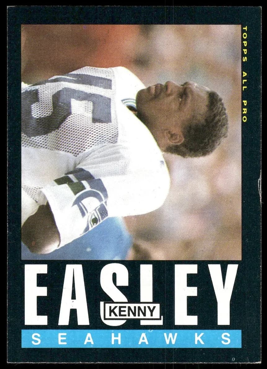 Kenny Easley 1985 topps Topps