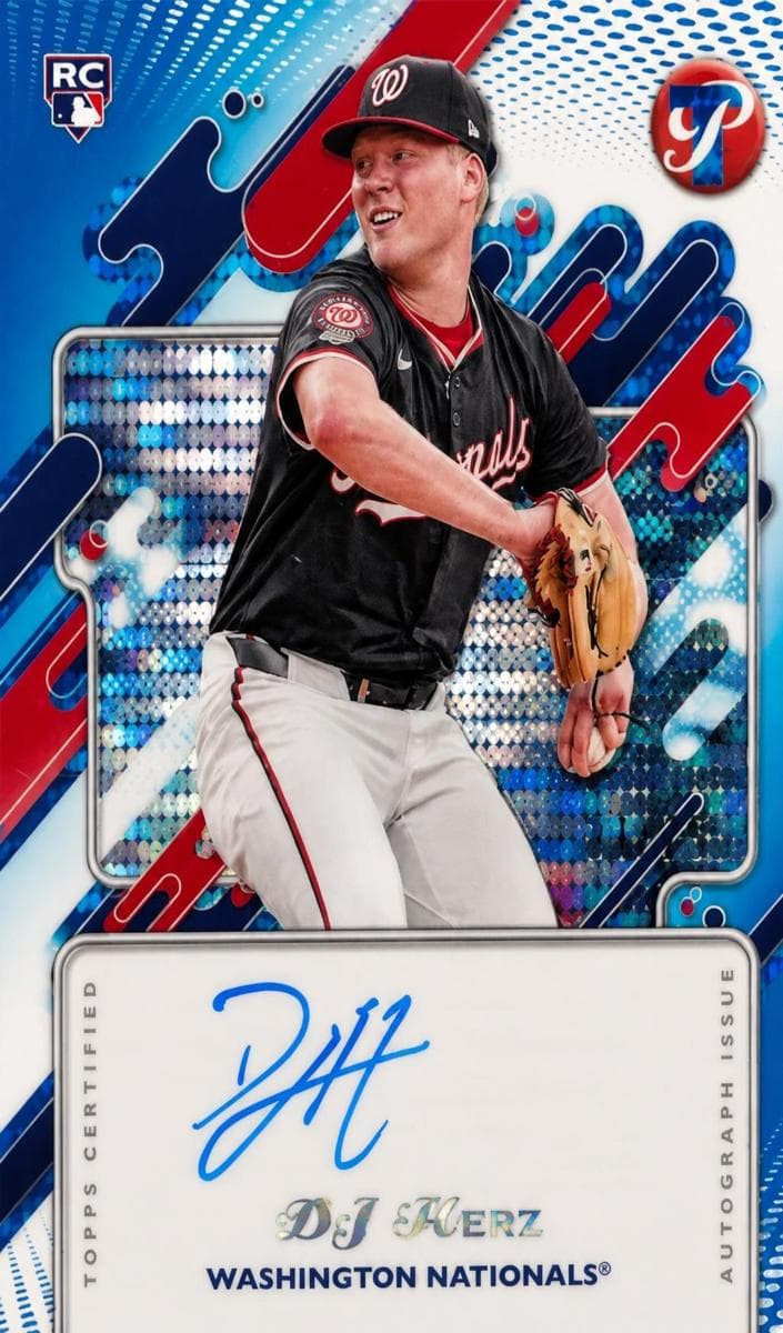DJ Herz 2025 topps Topps Pristine