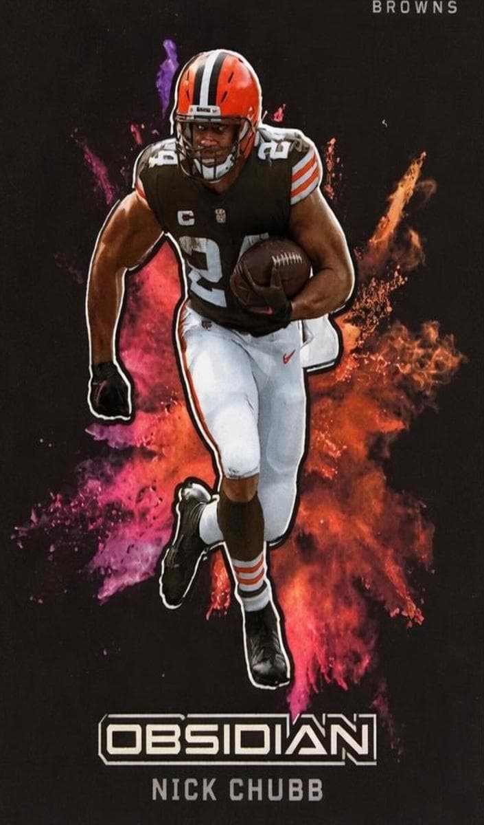 Nick Chubb 2023 panini Panini Obsidian