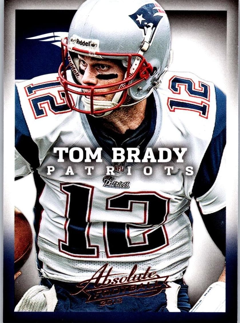Tom Brady 2013 panini