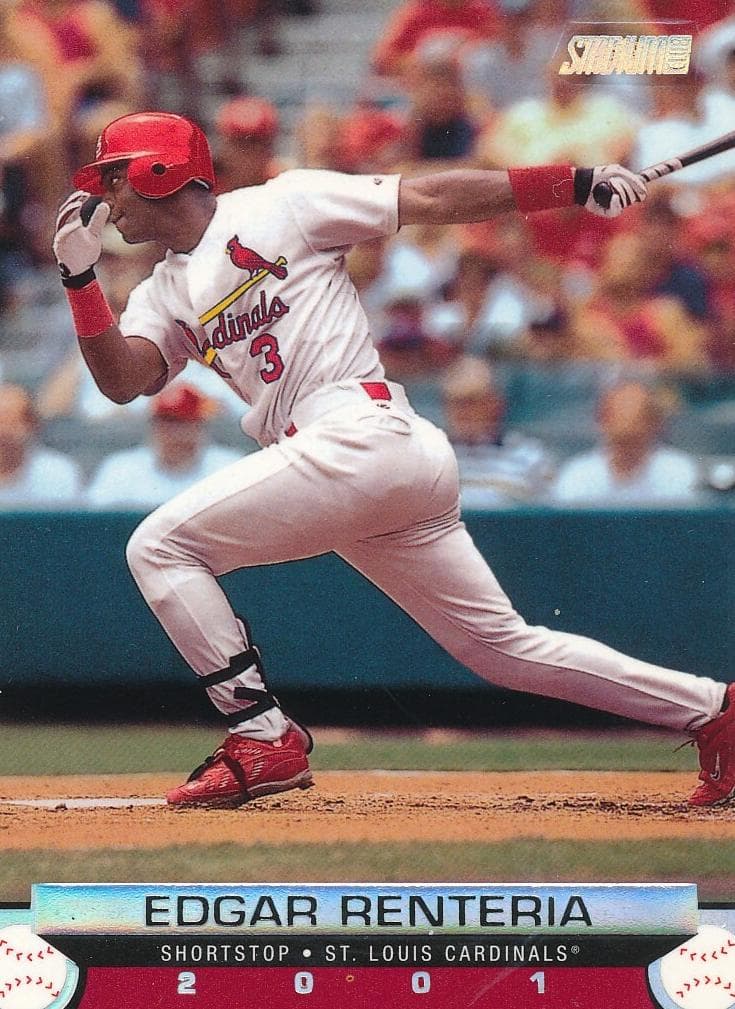 Edgar Renteria 2001 unknown Stadium Club