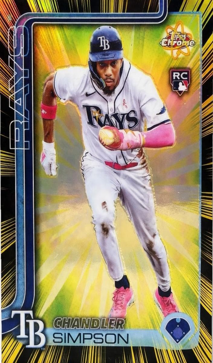Chandler Simpson 2025 topps Topps Chrome Update