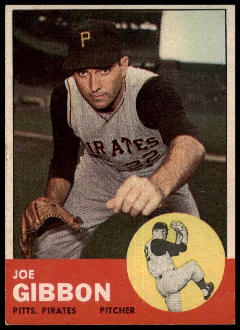 Joe Gibbon 1963 topps Topps