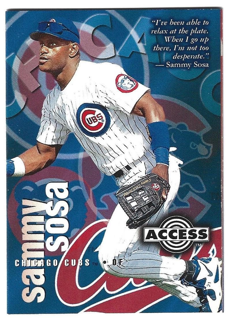 Sammy Sosa 1996 unknown Circa