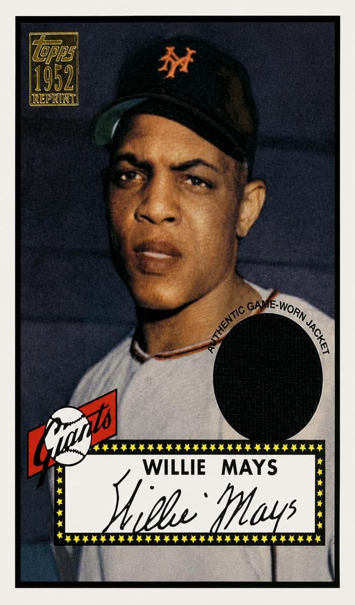 Willie Mays 2001 topps Topps