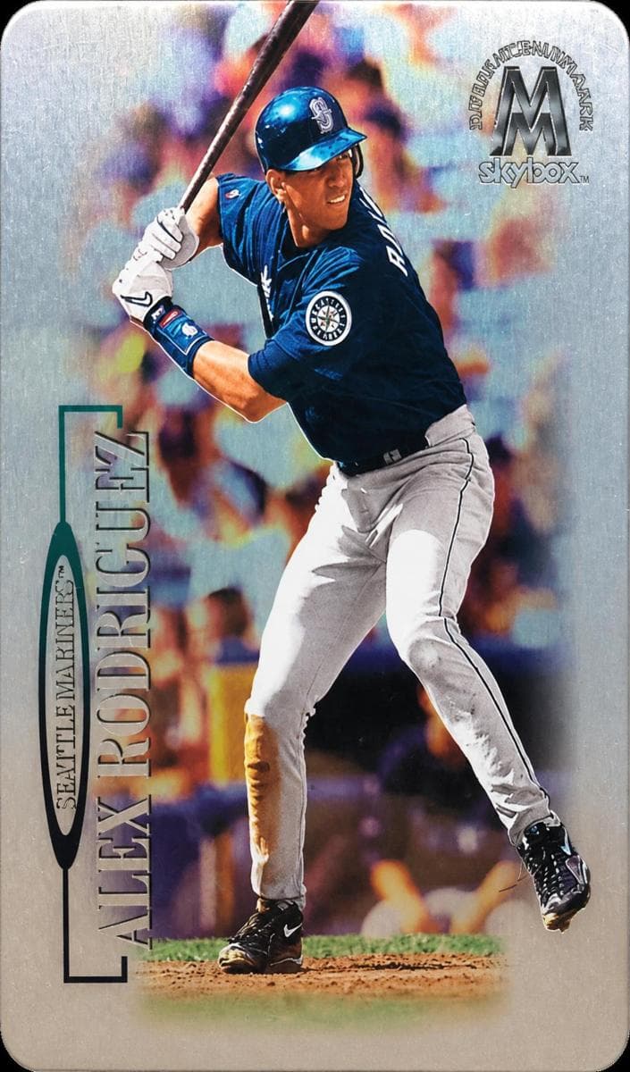 Alex Rodriguez 1999 fleer SkyBox Molten Metal