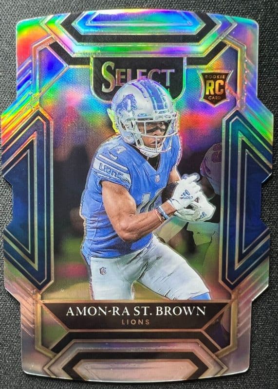 Amon-Ra St. Brown 2021 panini Panini Select