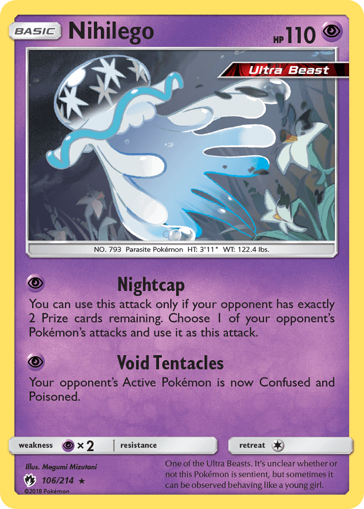 Nihilego 2018 Pokemon