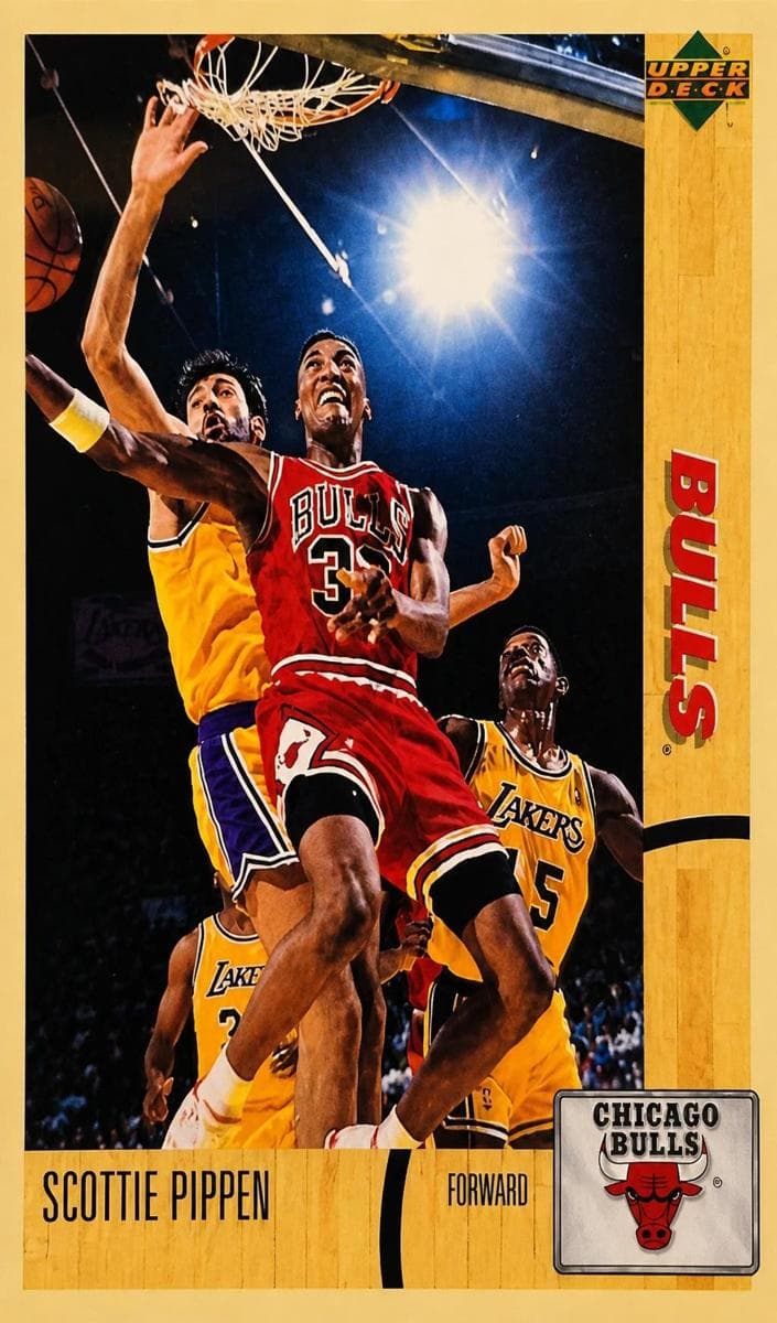 Scottie Pippen 1991 upper-deck International