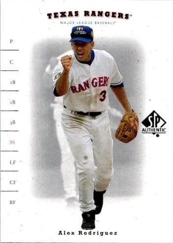 Alex Rodriguez 2001 unknown