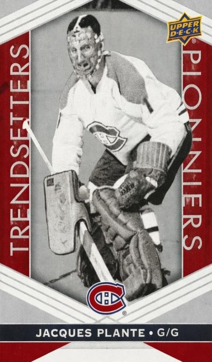 Jacques Plante 2023 upper-deck Tim Hortons Legends