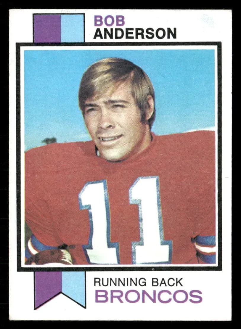 Bob Anderson 1973 topps Topps