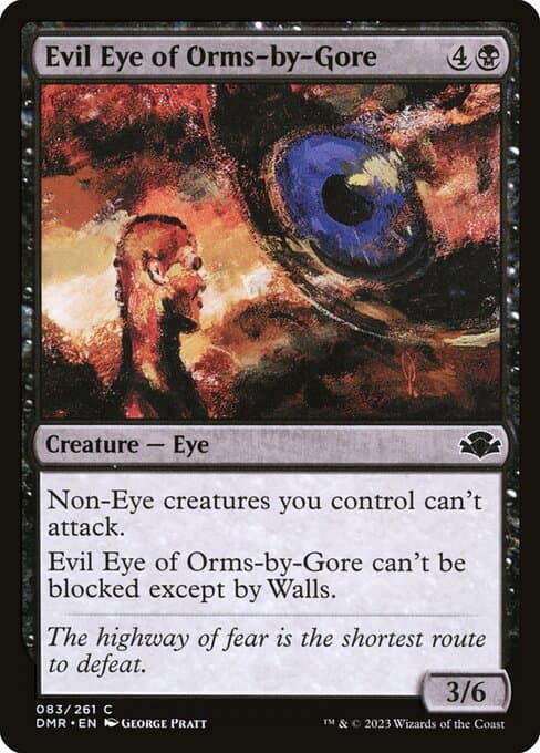 Evil Eye of Orms-by-Gore 2023 Magic: The Gathering Dominaria Remastered