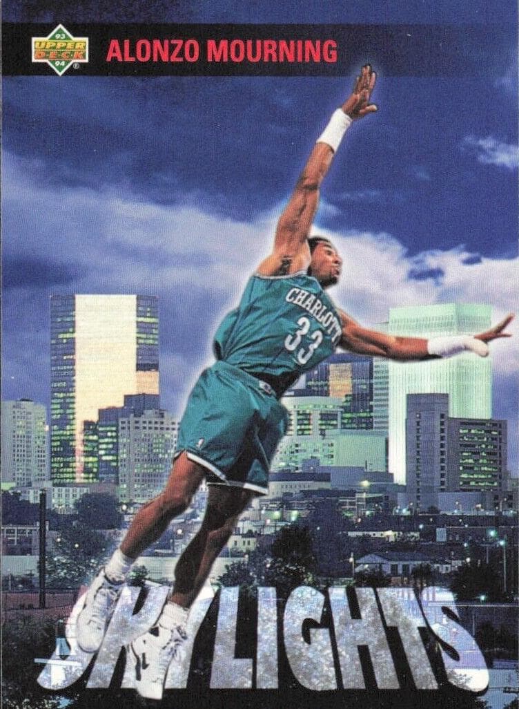 Alonzo Mourning 1993 upper-deck Upper Deck
