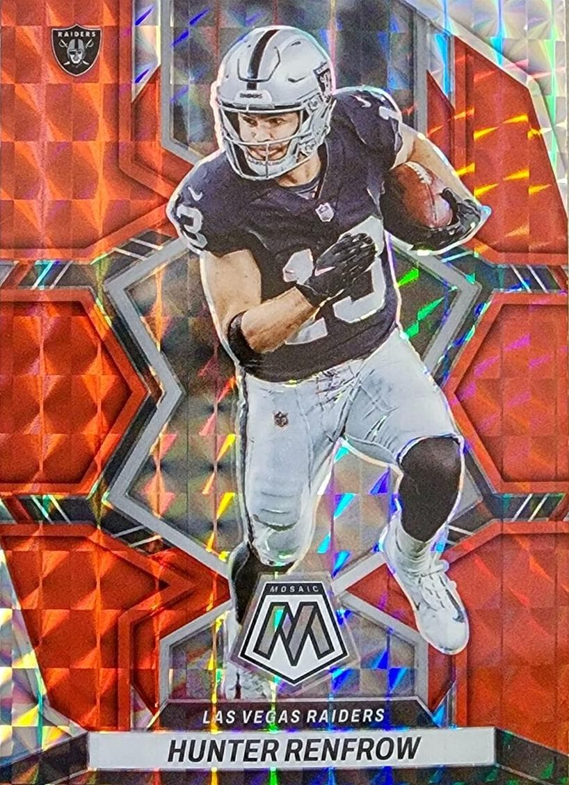 Hunter Renfrow 2022 panini Panini Mosaic