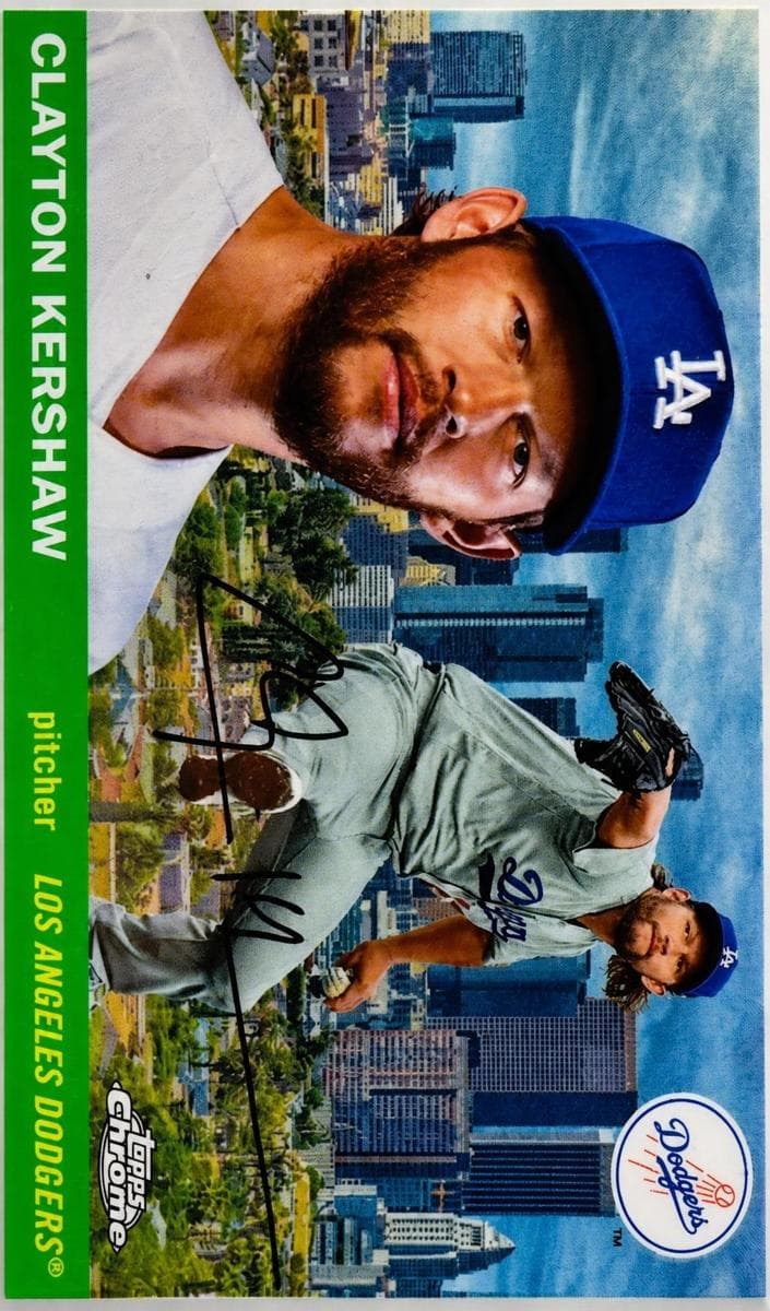 Clayton Kershaw 2025 topps