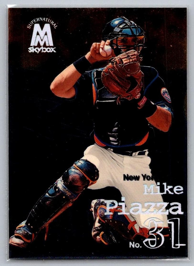 Mike Piazza 1999 fleer SkyBox Molten Metal