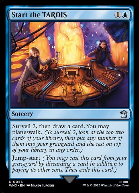Start the TARDIS 2023 Magic: The Gathering Doctor Who