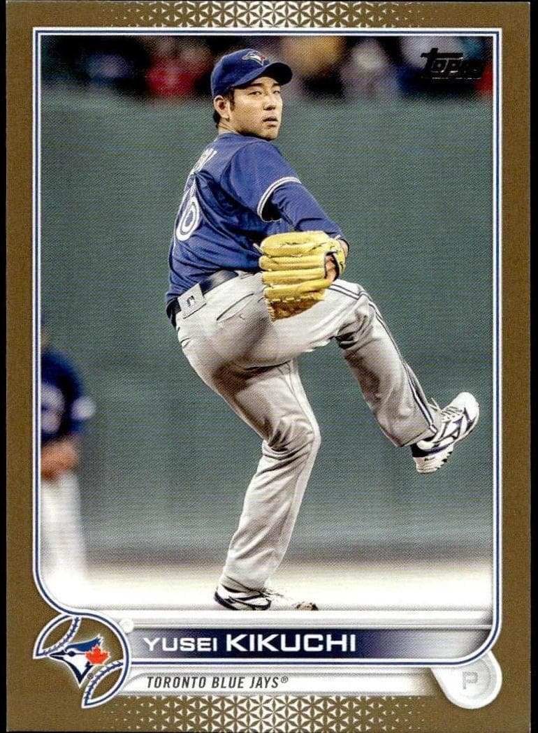 Yusei Kikuchi 2022 topps Topps Update