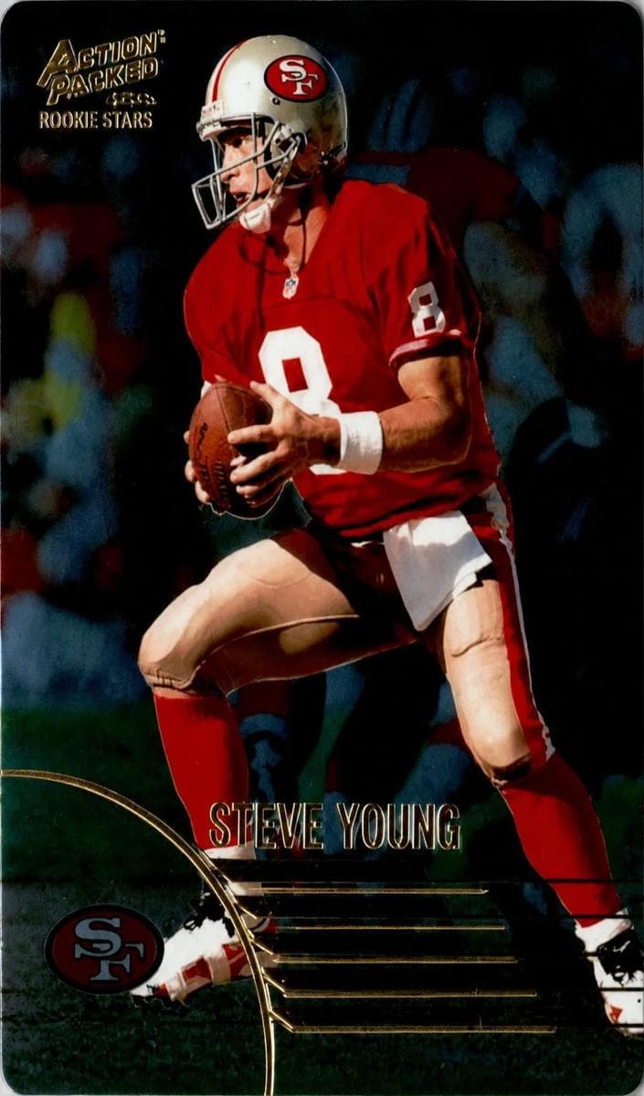 Steve Young 1995 panini