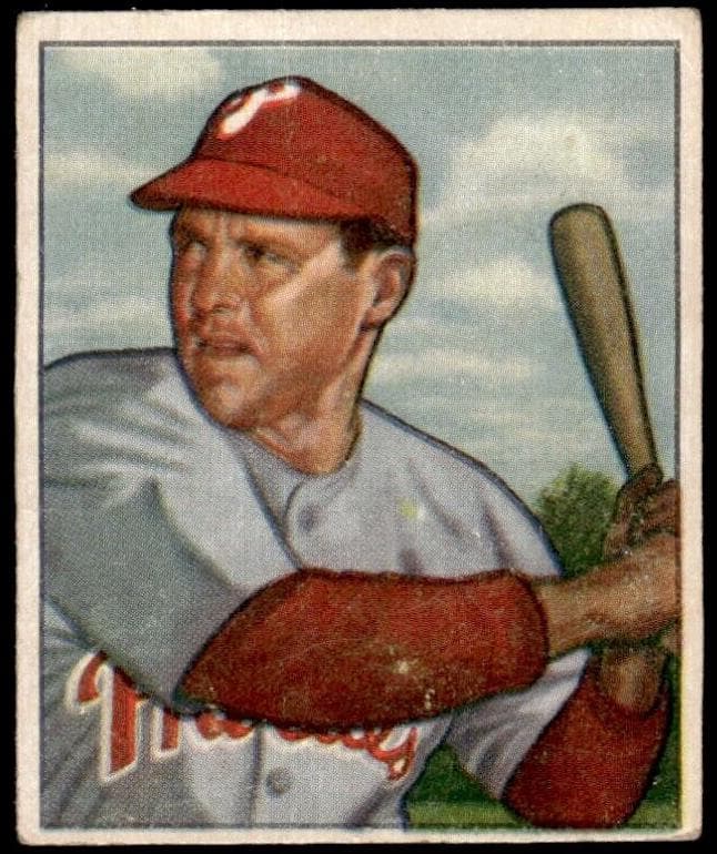 Bill Nicholson 1950 bowman Bowman