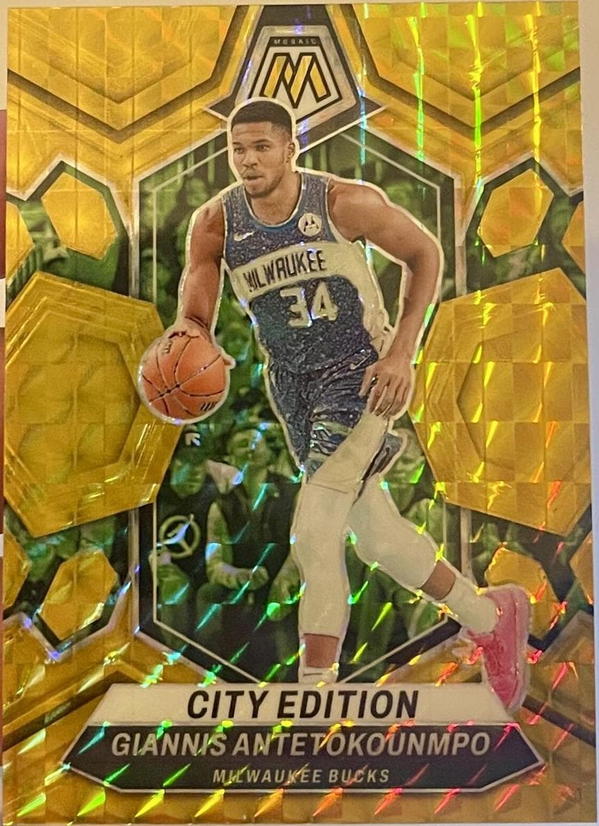 Giannis Antetokounmpo 2023 panini Panini Mosaic