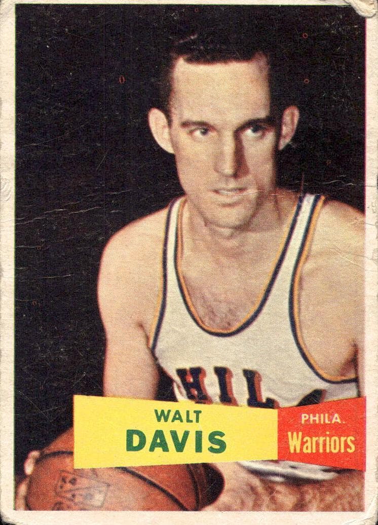 Walt Davis 1957 topps Topps
