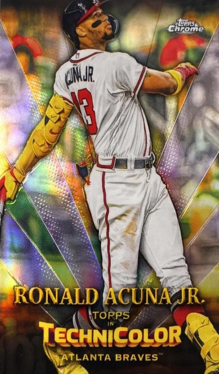 Ronald Acuña Jr. 2023 topps Topps Chrome