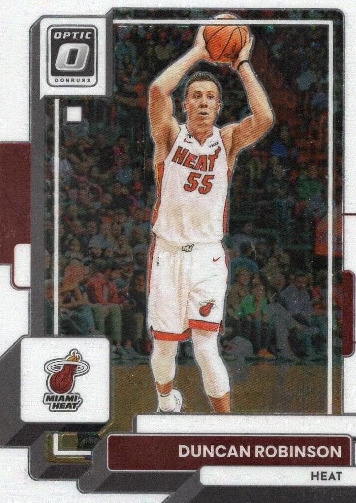 Duncan Robinson 2022 panini Donruss Optic