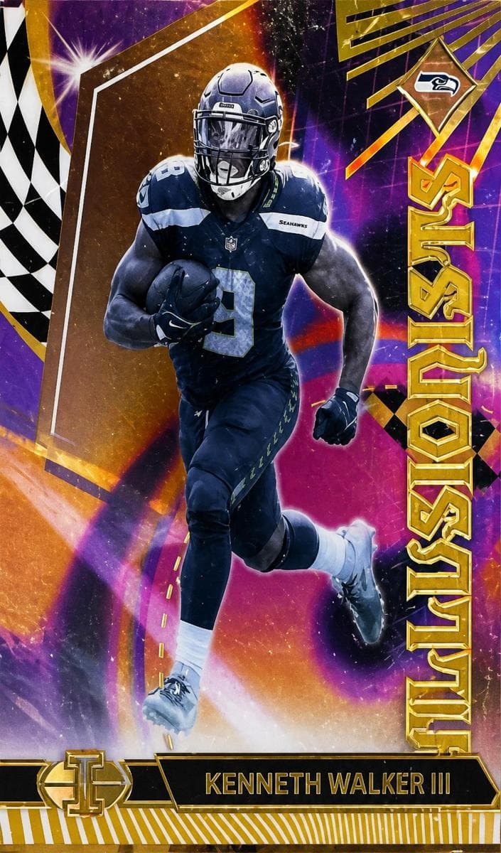 Kenneth Walker III 2023 panini Panini Illusions