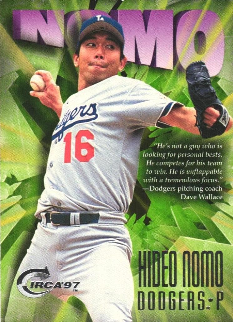 Hideo Nomo 1997 unknown Circa